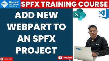 Add Multiple Web Parts in a Single SPFx Solution | Add New Webpart to An SPFx Project