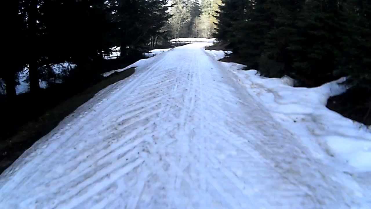 Les Rousses - ForÃªt du Massacre - Cross Country Skiing - 2 juin 2013