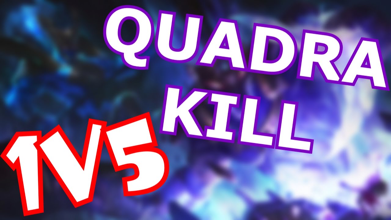 1V5 NASUS QUADRAKILL | League Of Legends