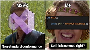 MSVC Lets This Invalid C++ auto& Code Compile - But It Shouldn