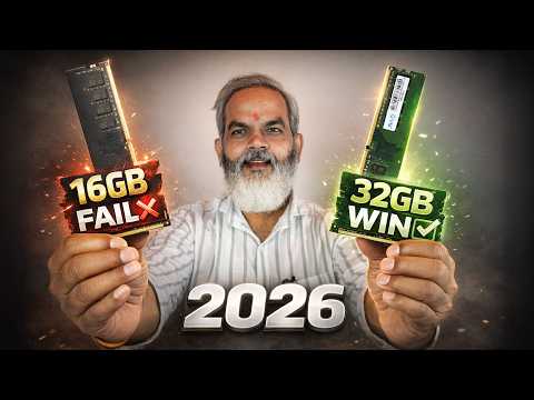 2026 Mein 32GB RAM Ban Gaya Minimum 😱 Budget Gaming Ka Sach!