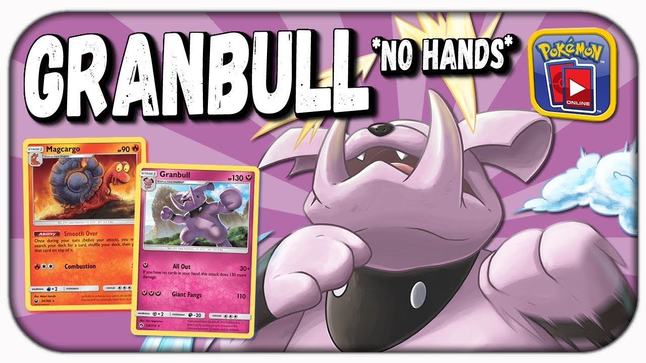 ✪ Pokémon TCG - Granbull Deck! SEM AS MÃOS! 