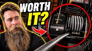 Taking Blake’s Garage to the Next Level 🤯 | Giraffe Tools Wall-Mounted Vacuum