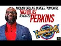 Black CEO of Fuddruckers Restaurants:  Nicholas Perkins