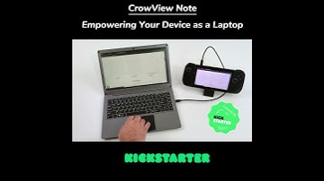 Crowview Note: Transforms Your ROG ally X Into a Laptop | Launch on Kickstarter Soon