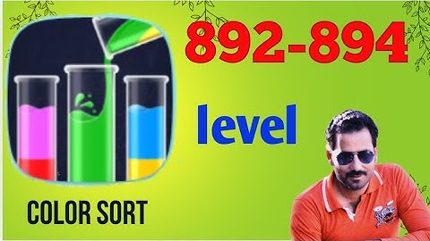 Color sort level 892/894