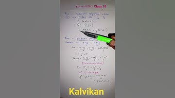 Polynomials Class 10 / Cbse #kalvikan