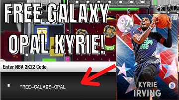 THIS IS THE BEST LOCKER CODE YET! FREE GALAXY OPAL! NBA 2k22 My Team Locker Codes