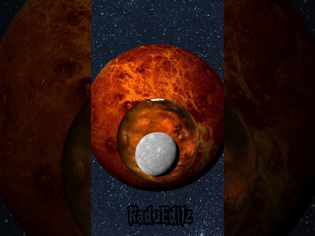 Solar System Planet Size Comparison | 🌍🪐 #solarsystem #edit #comparison #size #planets #RaduEditz class=