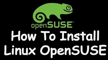 how to install linux openSUSE operating system