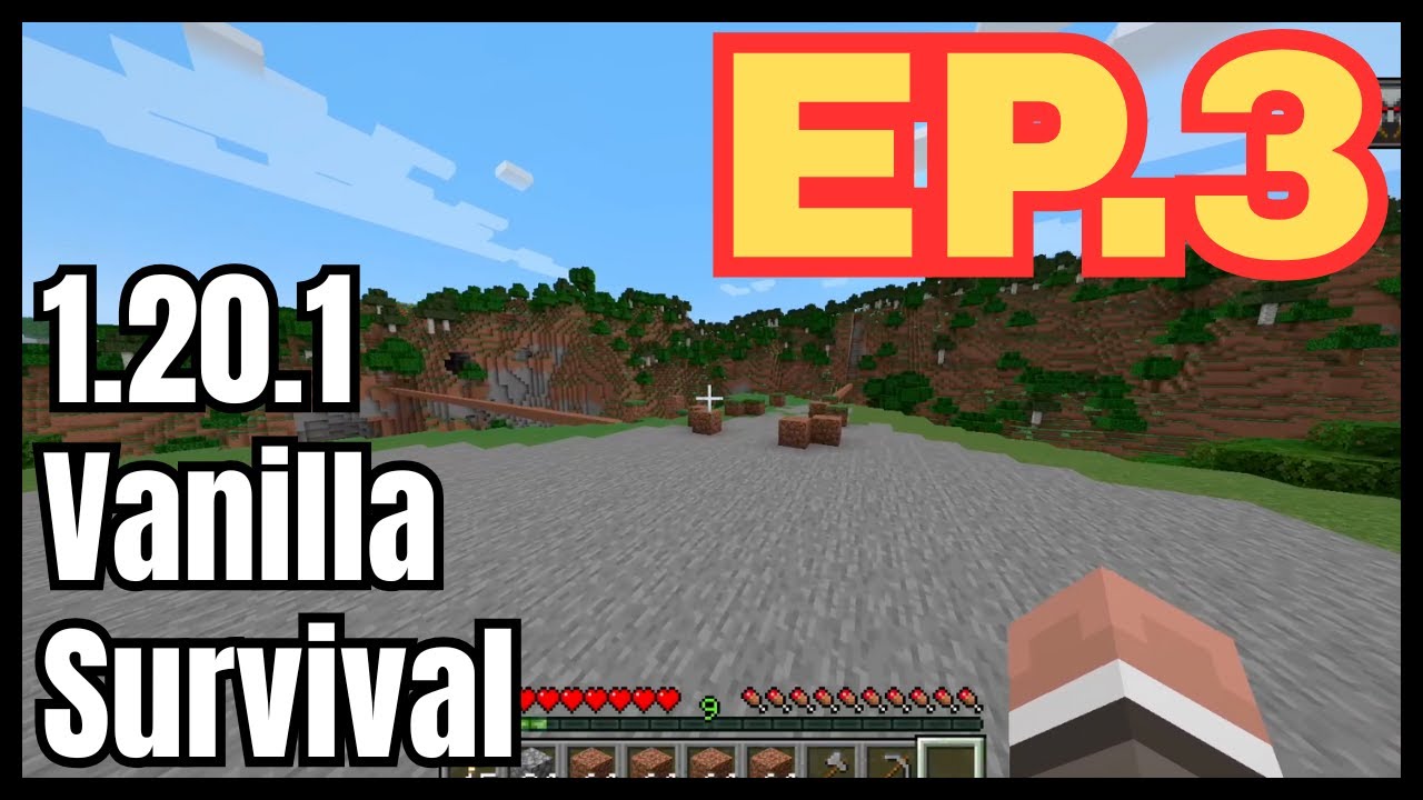 Vanilla Minecraft, No Commentary, 1.20.1 – Episode 3