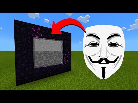 How To Make A Portal To The Hacker Dimension in Minecraft!