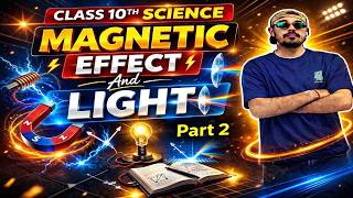 Class 10 Science Marathon Day 12 | Magnetic Effects of Electric Current + Light Reflection &amp; Refract