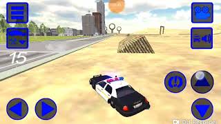 เกมจำลองทำลายรถตำรวจPolice CarSimulator2015 screenshot 1