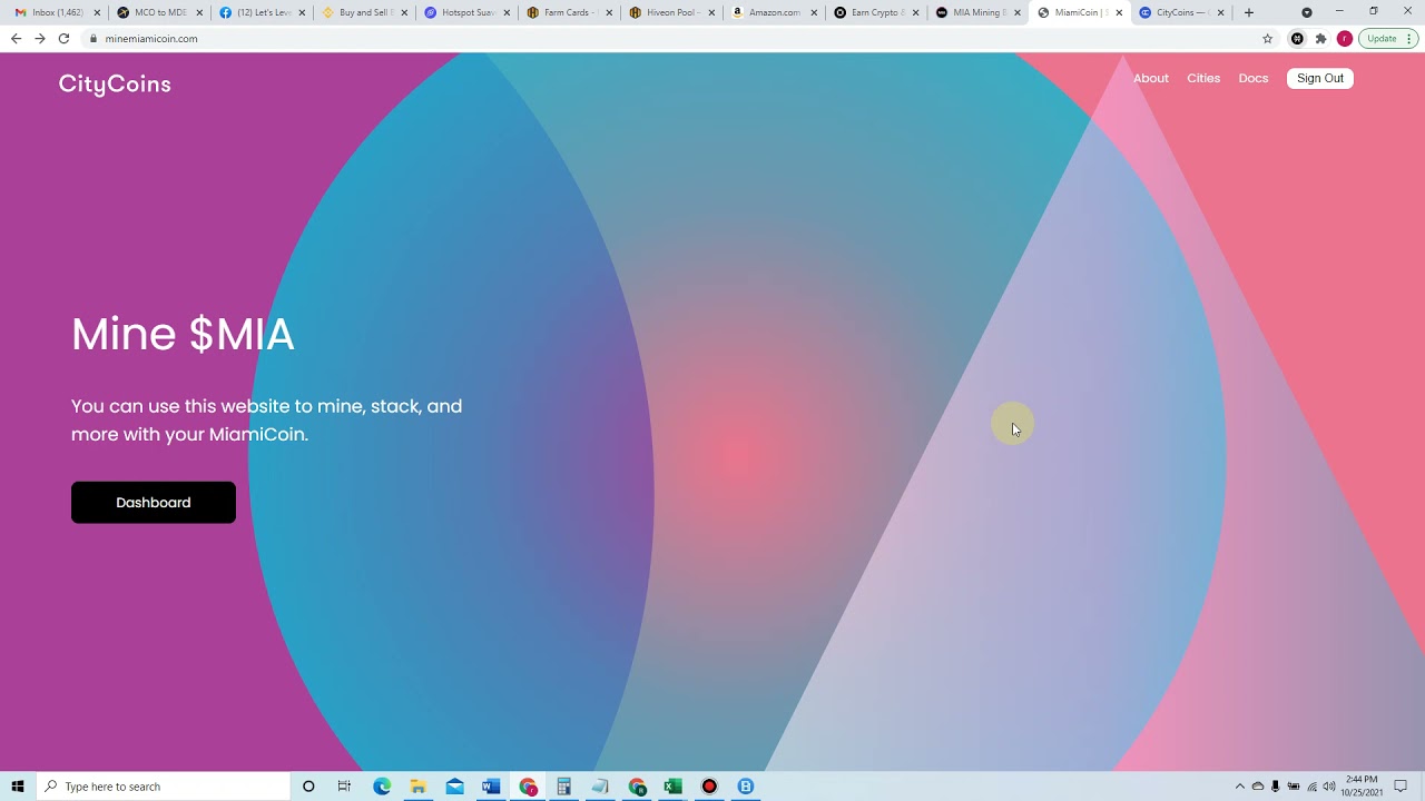 Cycle 2 Rewards Miami Coin on Okcoin Review