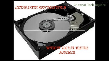 HOW TO EXTEND ROOT FILESYSTEM / LINUX / WITHOUT LVM
