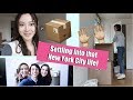 NYC Vlog | Moving Apartments, Come to School with me! | Vlog #6 | Sumina Studer