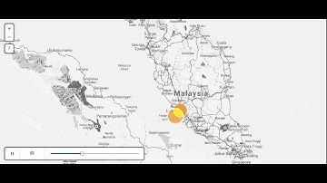 Heatmaps of vehicles tracked by Katsana Advanced GPS Tracker
