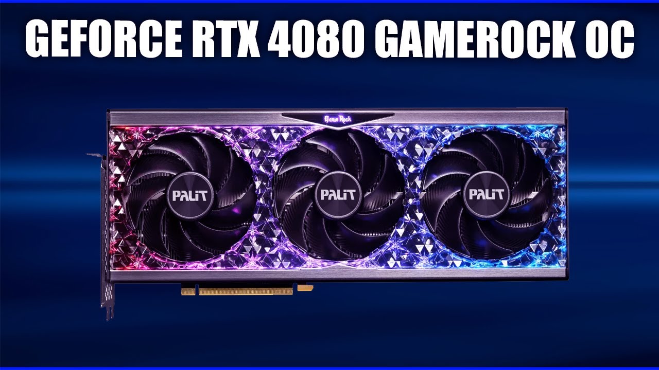 Placa de Vídeo Palit GeForce RTX 4080 GamerRock, 16GB, GDDR6X, DLSS, Ray  Tracing, NED4080019T2-1030G - Placa de Vídeo - Magazine Luiza