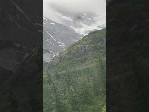 Bartlett Glacier from the Alaska Railroad between Anchorage and Seward