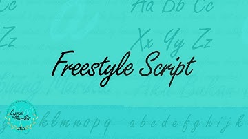 The Freestyle Script typeface and its history (2023)