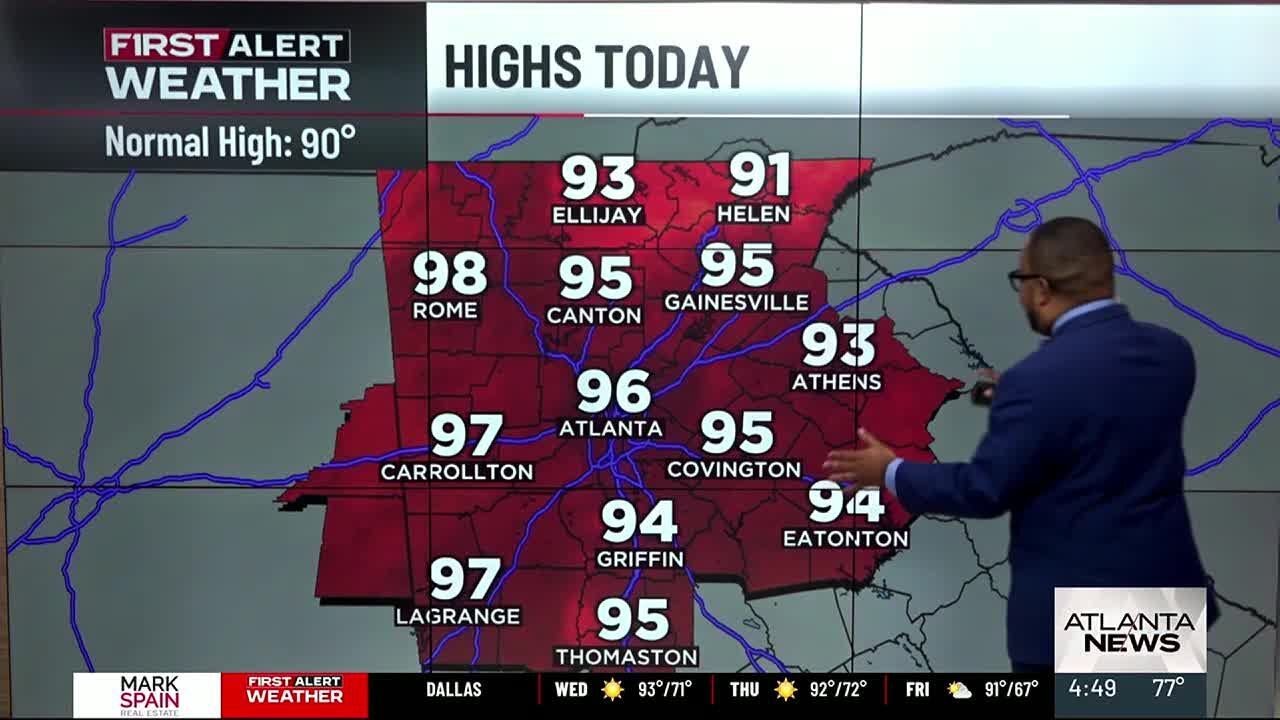 First Alert Forecast: Hotter with more sunshine today - YouTube