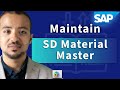 SAP Configuration: Create Sales Material Master in SAP S/4HANA