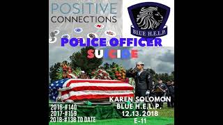 Police SUICIDE: Karen Solomon and Blue H.E.L.P.