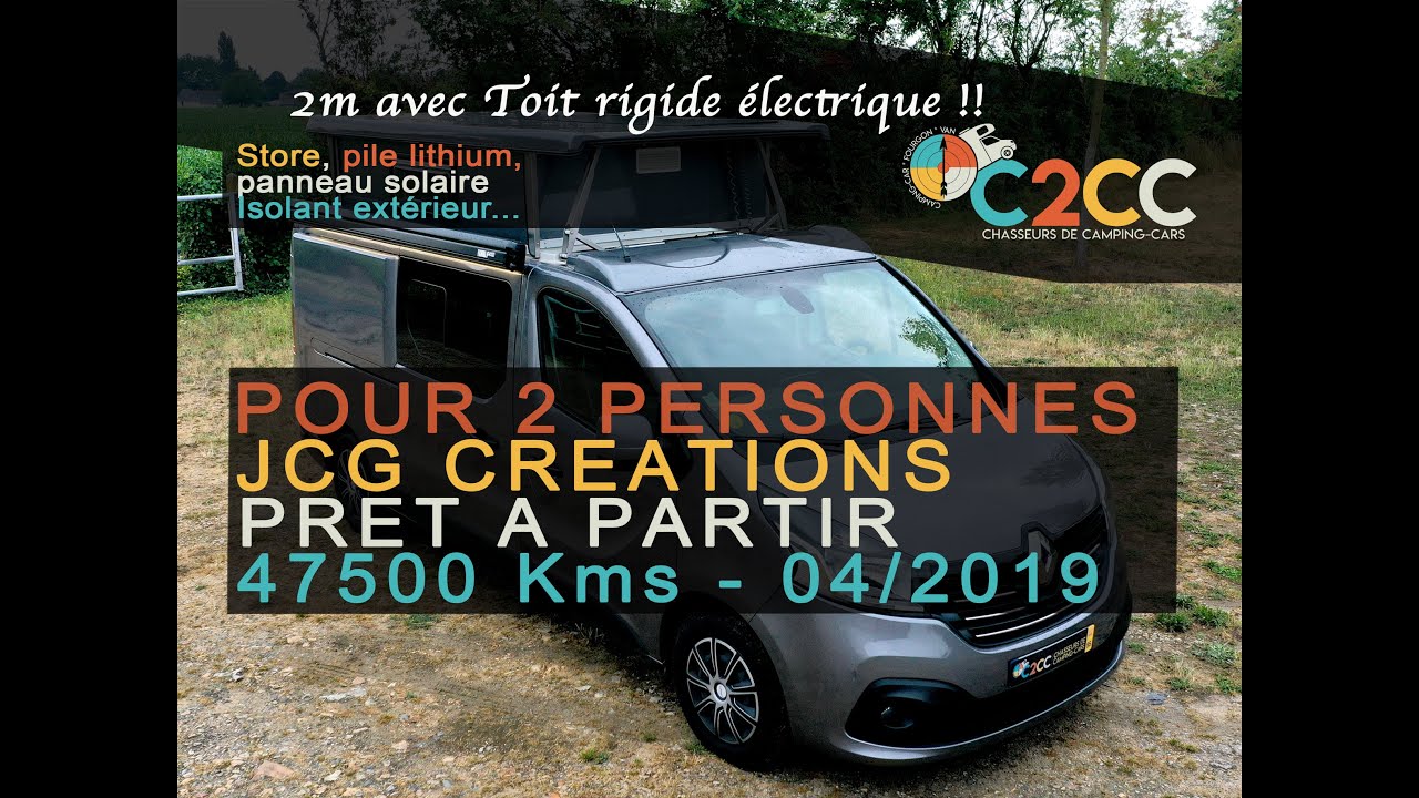 Van JCG Créations V7 2 Places - 04/2019 *VENDU* - YouTube