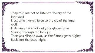 Katie Melua - The Cry of the Lone Wolf Lyrics