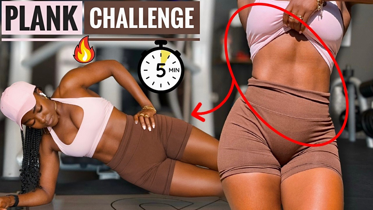 5-МИНУТНЫЙ ЕЖЕДНЕВНЫЙ ЧЕЛЛЕНДЖ ПЛАНКИ // Подтянутая талия, плоский пресс и подтянутые руки | Дела...