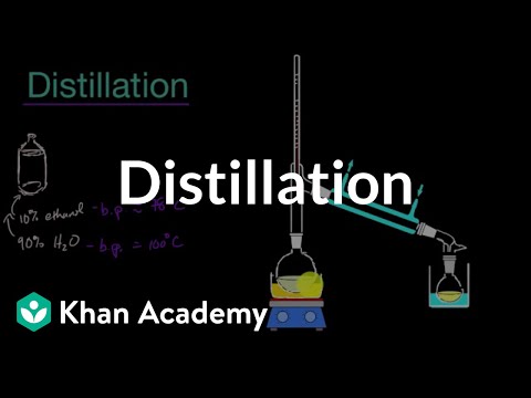 Distillation | Intermolecular forces and properties | AP Chemistry | Khan Academy