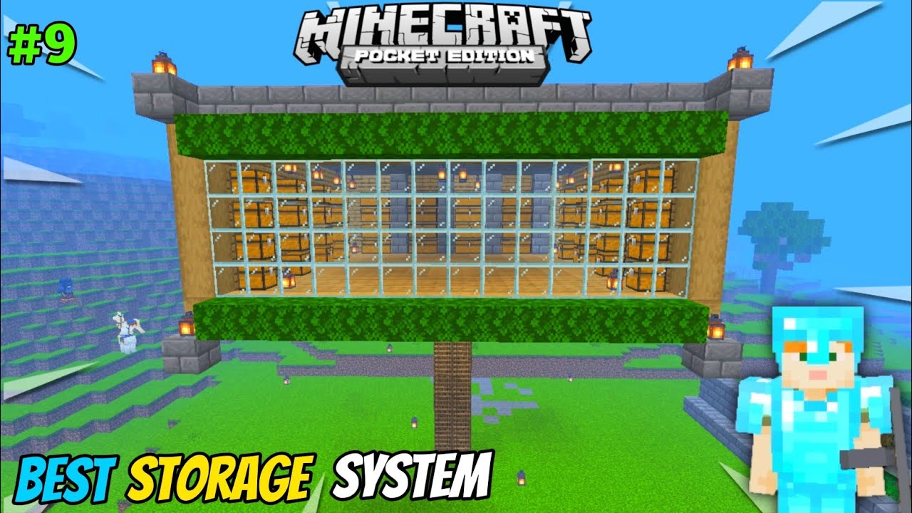 I Built The Largest Storage System In Minecraft – JUCXFL