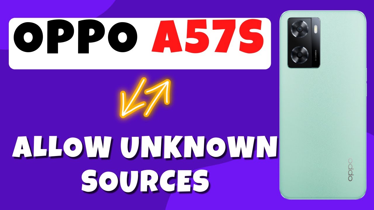Oppo A57s Allow Installation From Unknown Sources || Install Apps From Unknown Sources