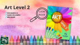 Art Level 2 Homeschool Curriculum | Master Books Bible-Based Art Program