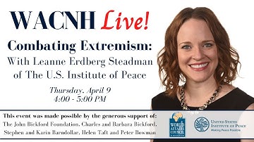 WACNH Live! Combating Extremism Using People Power