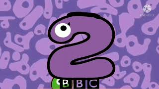BBC Two ident bbc action bugs with bbc logo