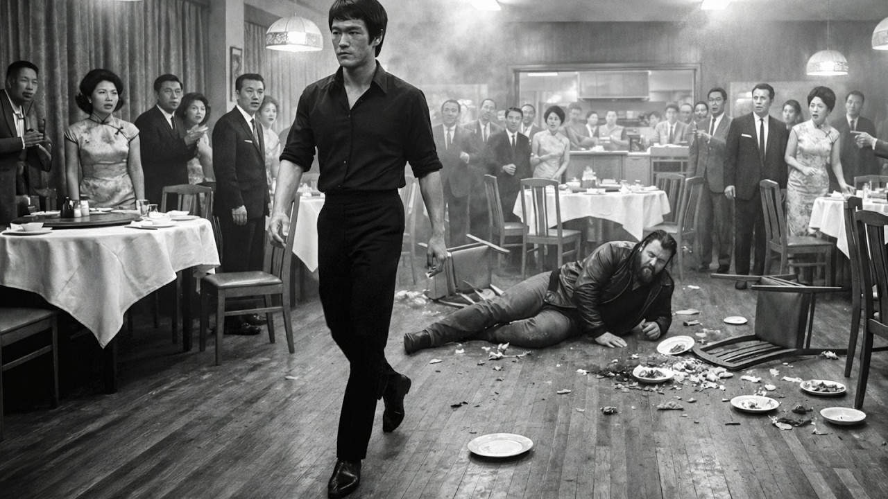 El día que un luchador de 113 kg aprendió que tamaño no lo es todo contra Bruce Lee