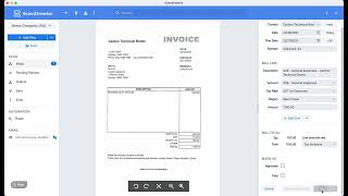 Scan2Invoice Invoice Scanning Software screenshot 4