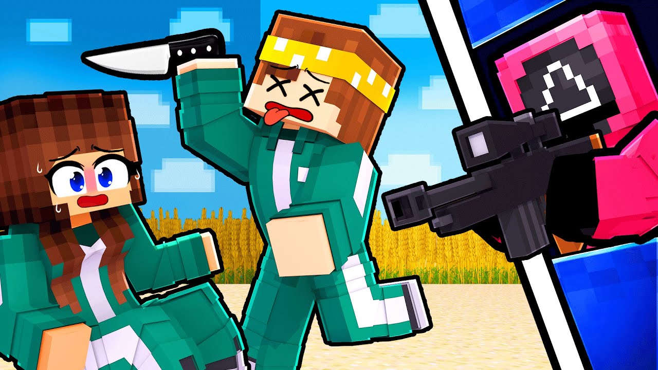 MIIKA foi SALVA pelo SOLDADO ROSA do ROUND 6 no Minecraft ◂Miika▸