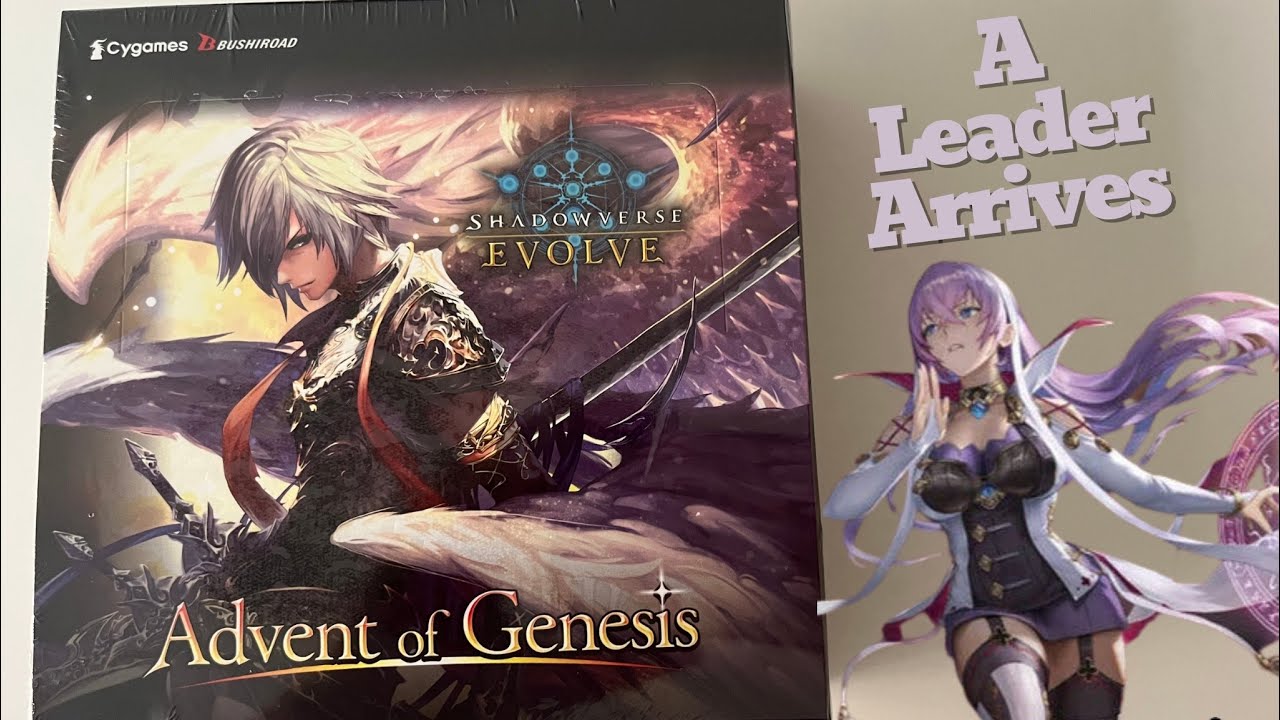 #shadowverse Evolve Advent of Genesis Box Opening! (BP01) - YouTube
