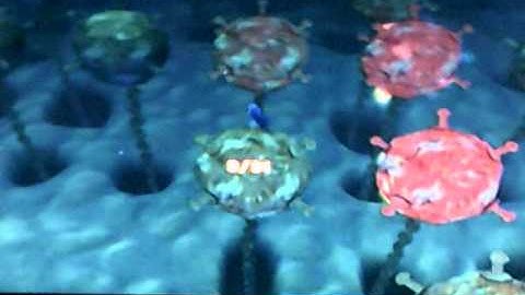 Finding Nemo: The Video Game Walkthrough Part 7: Meeting Bruce (Fake Voice) & Minefield Of Bombs!