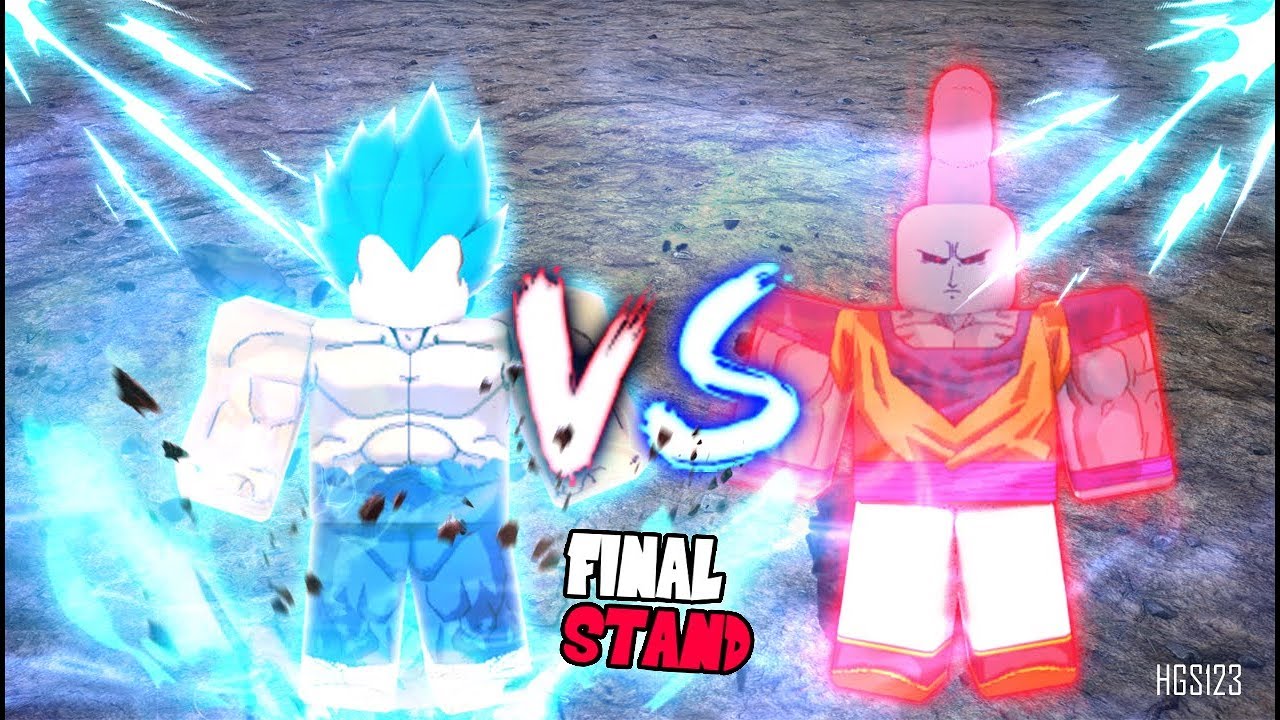 Dragon Ball Z Final Stand Mastered Royal Blue Vs Dark Majin Dark Majin Showcase Youtube - majin master race dbz final stand roblox