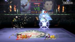 Super Smash Bros. 4 Wii U: The Turnabout Terror VS The Greatest Warrior in the Galaxy
Local bird man fights terrifying being locked away in another dimension entirely for his otherwhelming power.
Phoenix Wright
http://gamebanana.com/skins/150909
Galacta Knight
http://gamebanana.com/skins/148836 Super Smash Bros. 4 Wii U: The Turnabout Terror VS The Greatest Warrior in the Galaxy