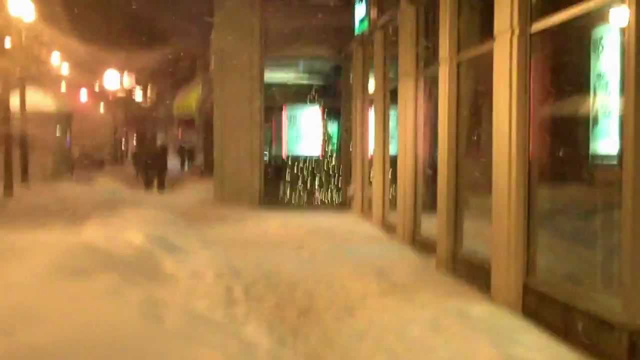 Clarendon Metro Covered in Snow