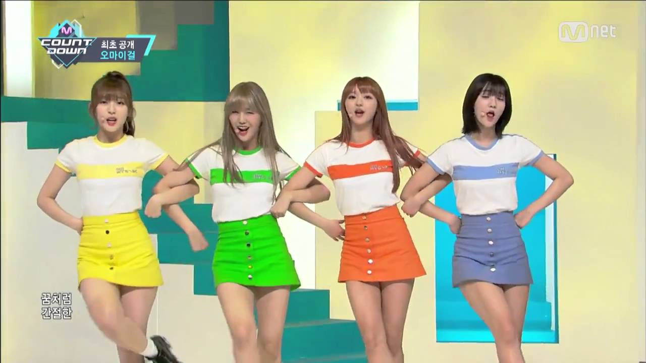 OH MY GIRL「LIAR LIAR」（2016年3月31日放送「M COUNTDOWN」）