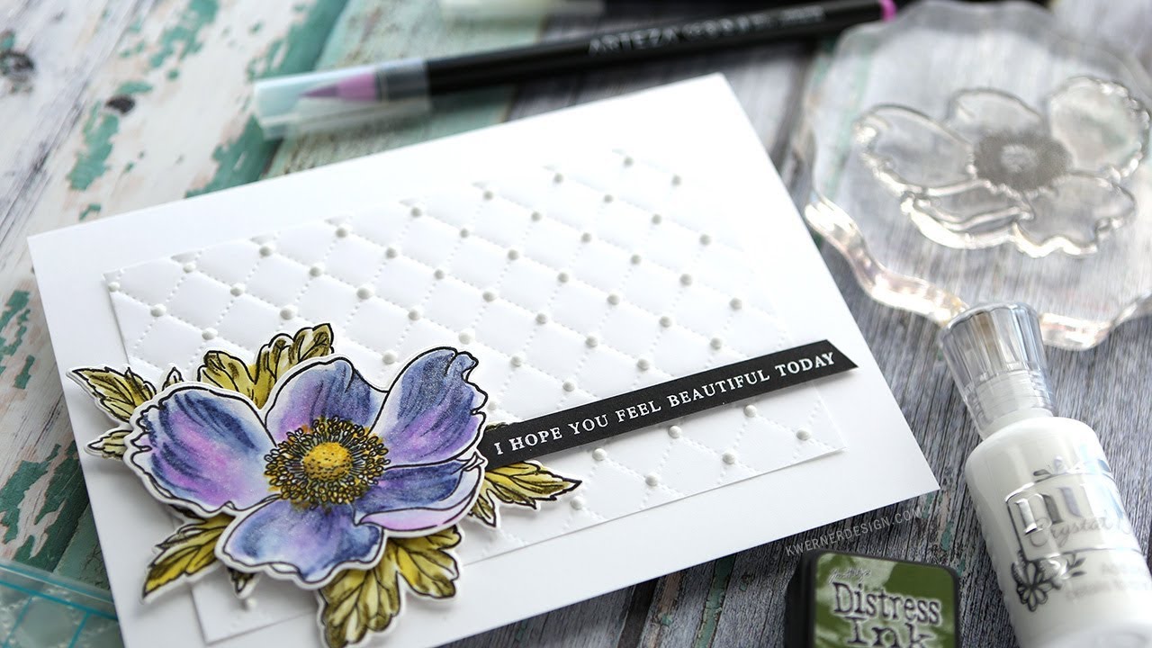 Watercoloring with Builder Stamp Sets YouTube