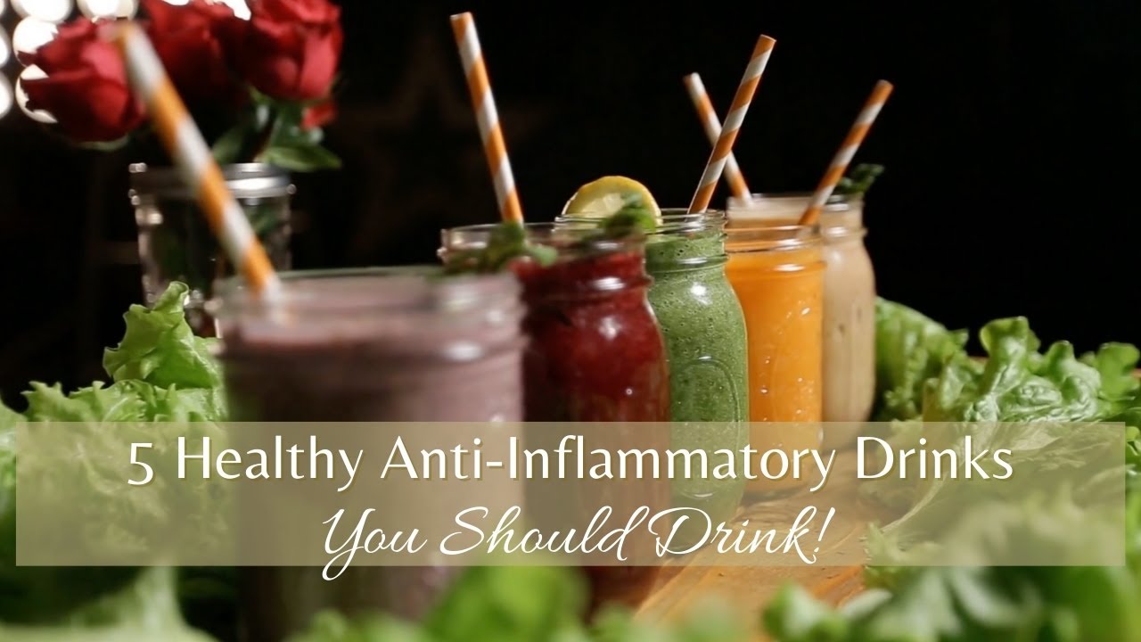 5 Healthy Anti-Inflammatory Drinks You Should Drink! #antiinflammation ...