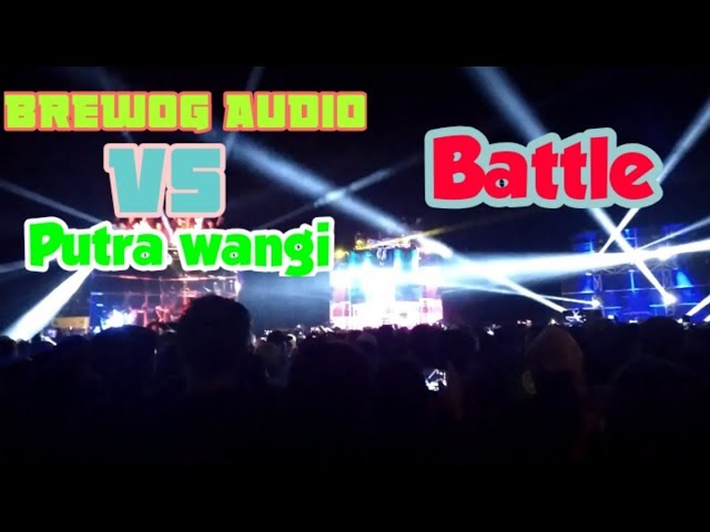 Brewog audio vs putra wangi audio battle Slemanan, Udanawu 2019 class=