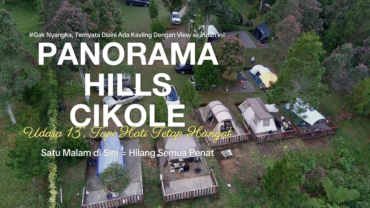 Camping Ramah Keluarga di Bandung, Aman dan Nyaman! Panorama Hills Cikole - Campervan Camping